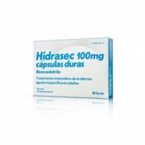 HIDRASEC 100 MG 10 CAPSULAS...