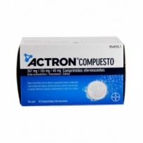 ACTRON COMPUESTO 267 MG/133...