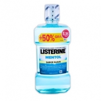 LISTERINE MENTOL 750 ML
