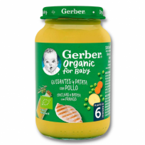 GERBER ORGANIC GUISANTES,...