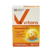 Ns Vitans Vitamina D+ 30comp