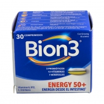Bion 3 Energy 50+ 30comp